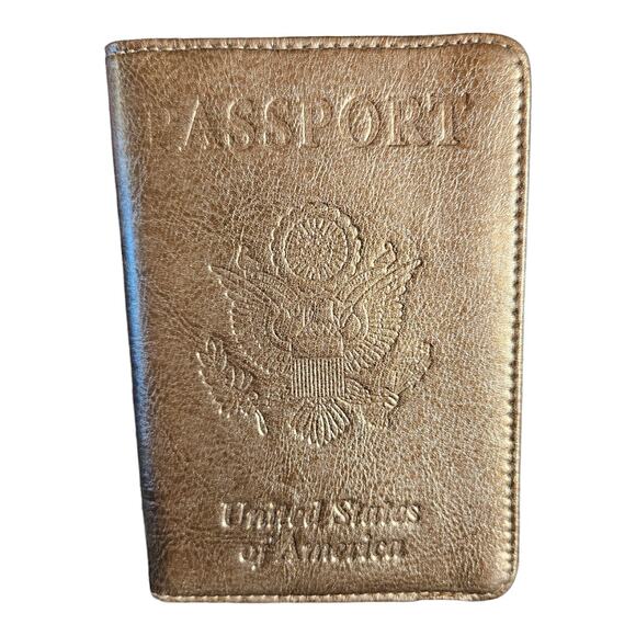 Passport Vaccine Cover Wallet Travel Essentials Leather‎ Card Case Accessories - Picture 1 of 4